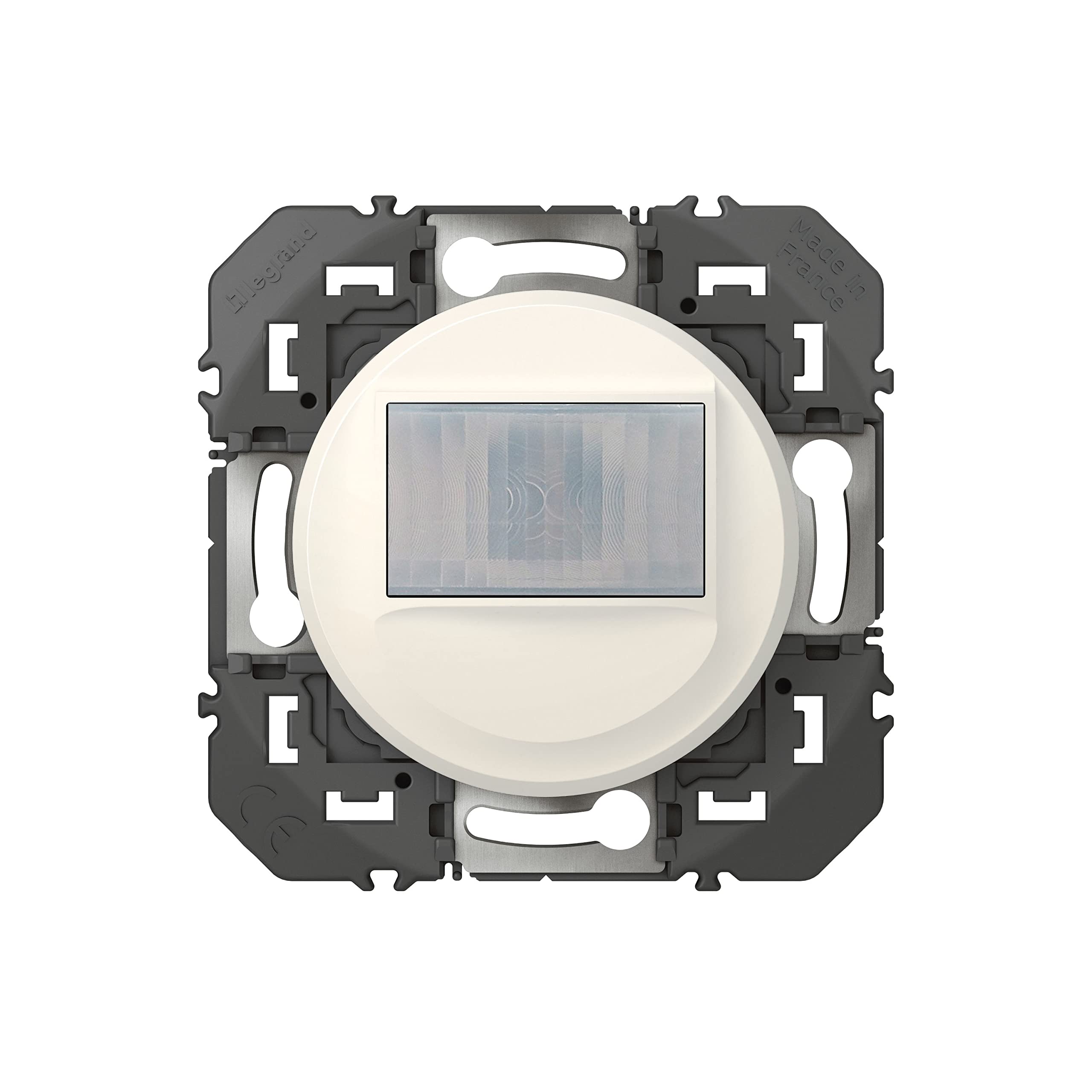 LEGRAND - Interrupteur Détecteur de Mouvement 2 Fils (Sans Neutre) dooxie - Commande d'Éclairage (Sans Plaque) - Prêt à Installer - Fabriqué En France - Blanc
