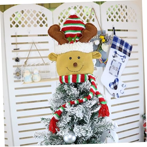 Miniatura 7 de IMIKEYA Adornos para árbol de Navidad, decoración de árbol de Navidad, estrella de árbol de Navidad, decoración de árbol de Navidad, decoración para