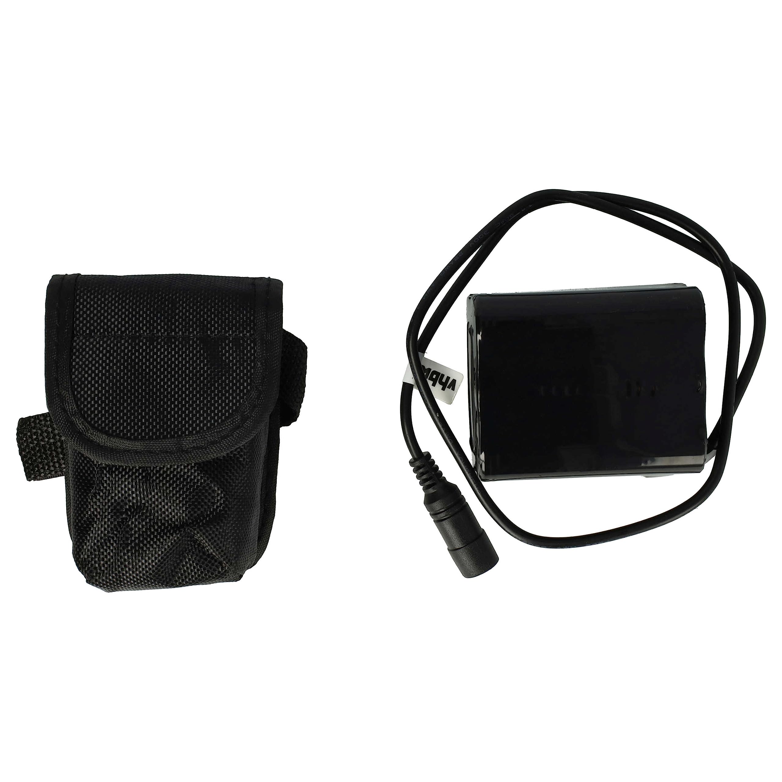 vhbw pacco batteria per faretti per bici (7800mAh, 8,4V, Li-Ion)