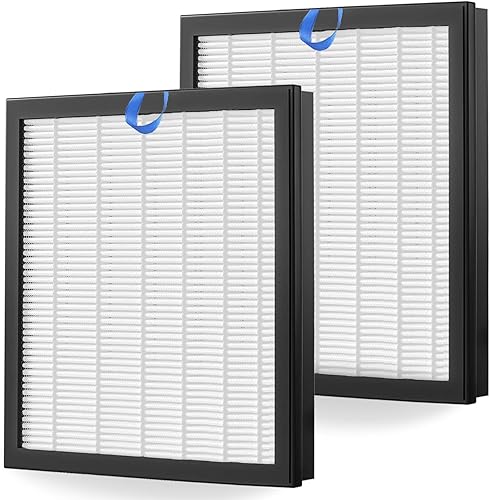 Paquete de 2 filtros Vital 200S H13 de repuesto para purificador de aire para alergias de mascotas LEVOIT Vital 200S, filtro HEPA H13 Ture 3 en 1,