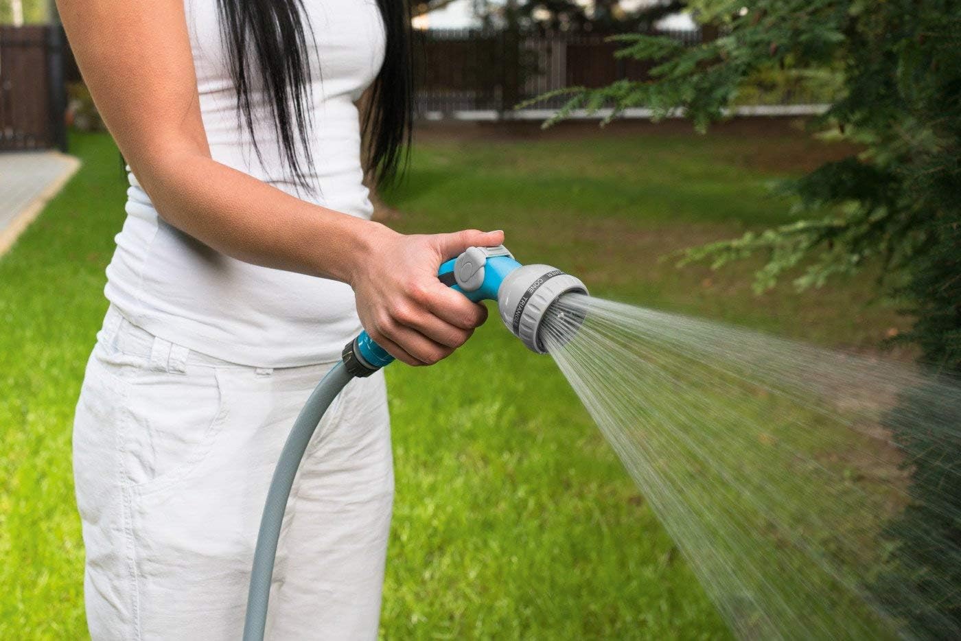 Cellfast 5901828855245 Shower Gun Sprinkler, Blue, 0.299 x 0.299 x 0.1 cm