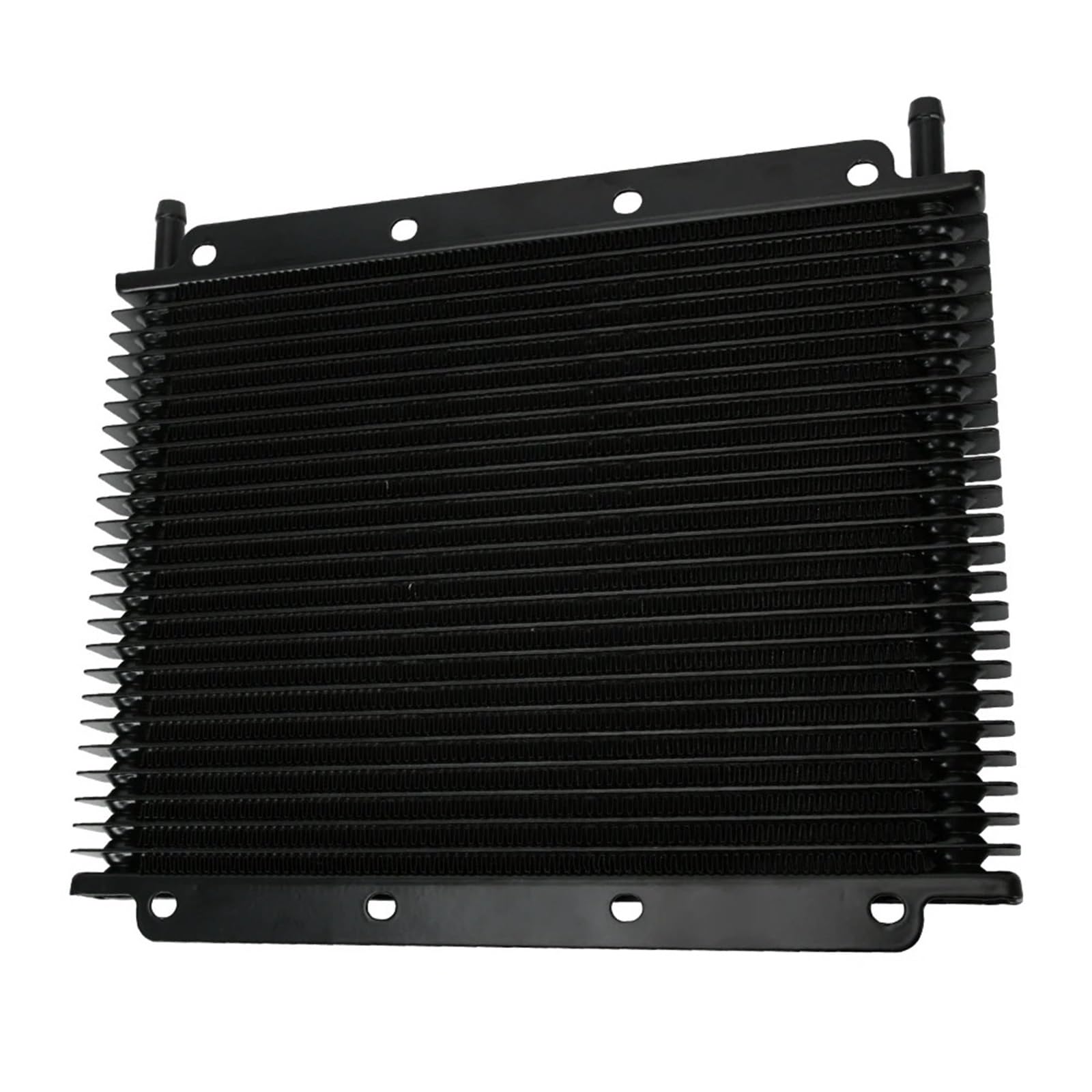 Radiador universal de aluminio refrigerado por aceite, enfriador de aceite de transmisión automática de 14/25/32 filas Radiador Enfriador de Aceite Engine Oil Cooler(25ROWS)