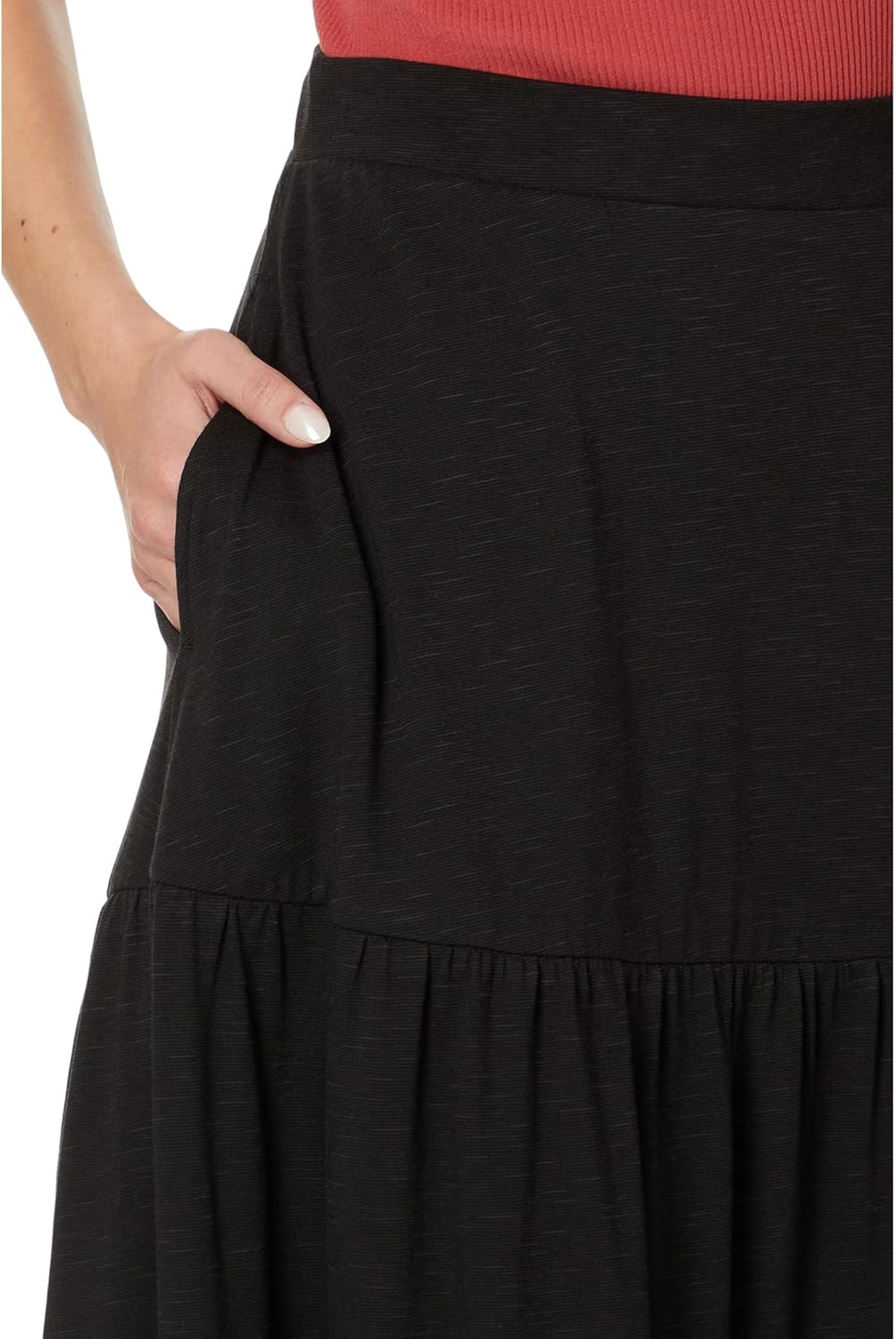 Toad&Co Marigold Tiered Midi Skirt - Image 3