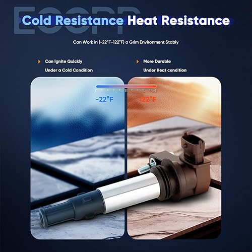 Vista 2040 de ECCPP Bobinas de encendido portátiles de repuesto para automóvil compatibles con Infiniti I30/para Nissan Maxima 3.0L V6 2000-2001 Reemplazo