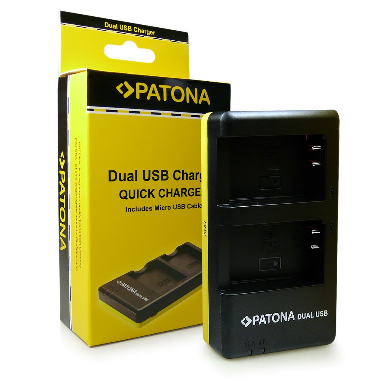 2X Batterie PATONA EN-EL20 EN-EL20a 800mAh Pour Nikon Coolpix P1000 P950 Et Plus