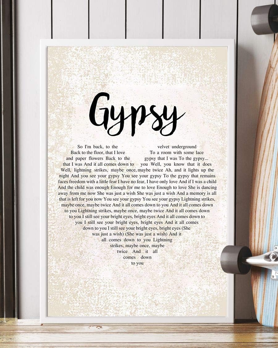 Amazon Com Mattata Gypsy Lyrics Poster Print 16 X 24 Posters Prints