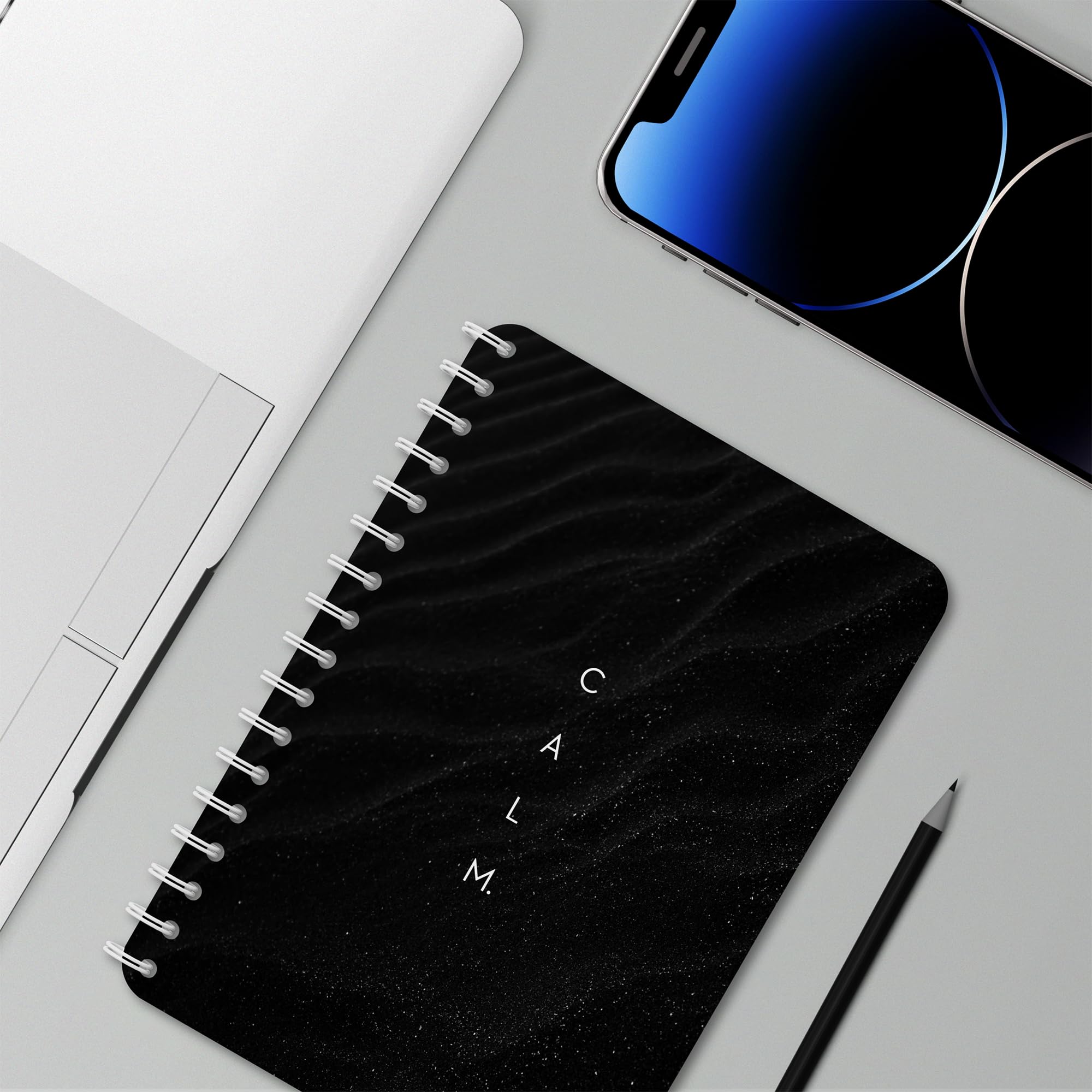 The Papier Ocean (2026) 6 Months - Undated Daily Planner | Productivity Enhancer & Health Tracker | A5 Planner/Organizer 80 GSM - 180° Lay Flat Unique Twin Wiro Binding Design | To do List - 186 Pages