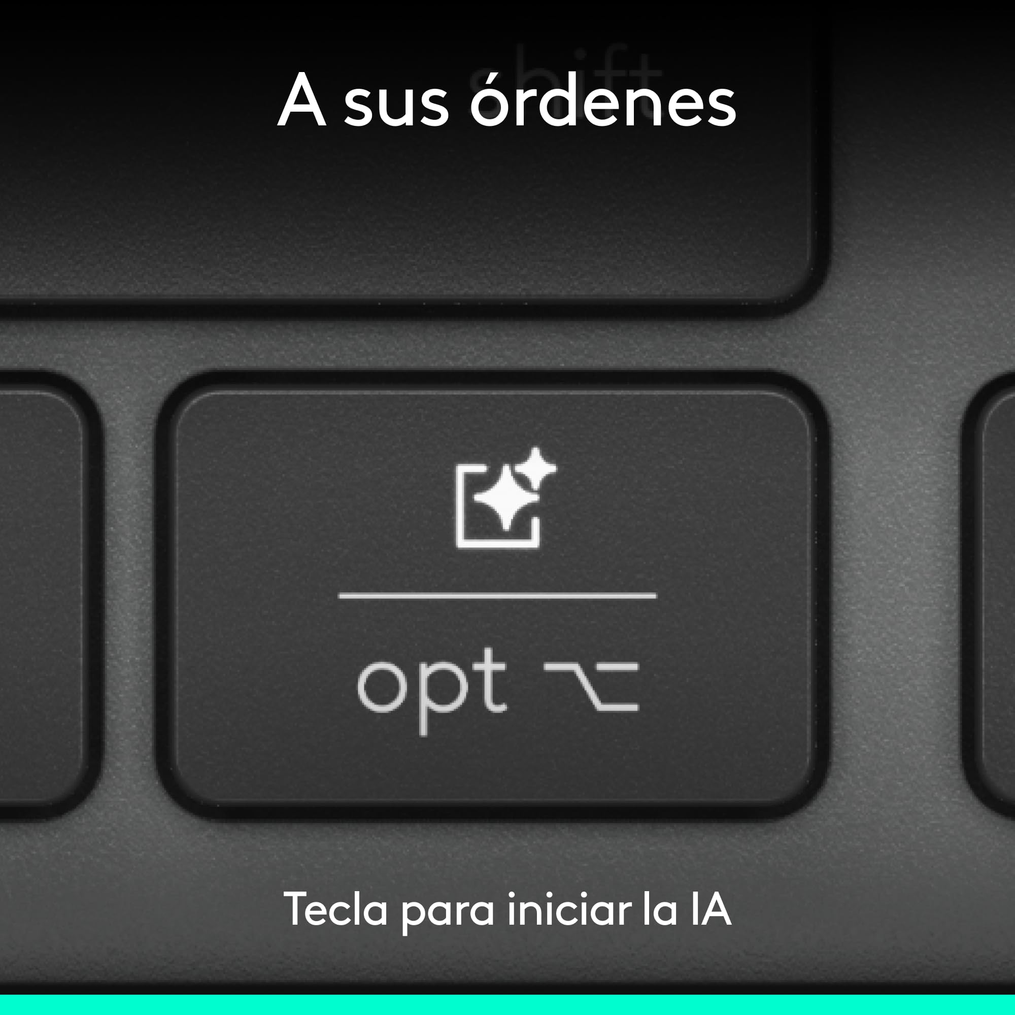 Logitech Signature Slim Solar+, Teclado inalámbrico Alimentado por luz Solar y Artificial, batería Duradera con una Vida útil de hasta 10 años, Teclas Personalizables, Bluetooth, QWERTY ESP - Grafito
