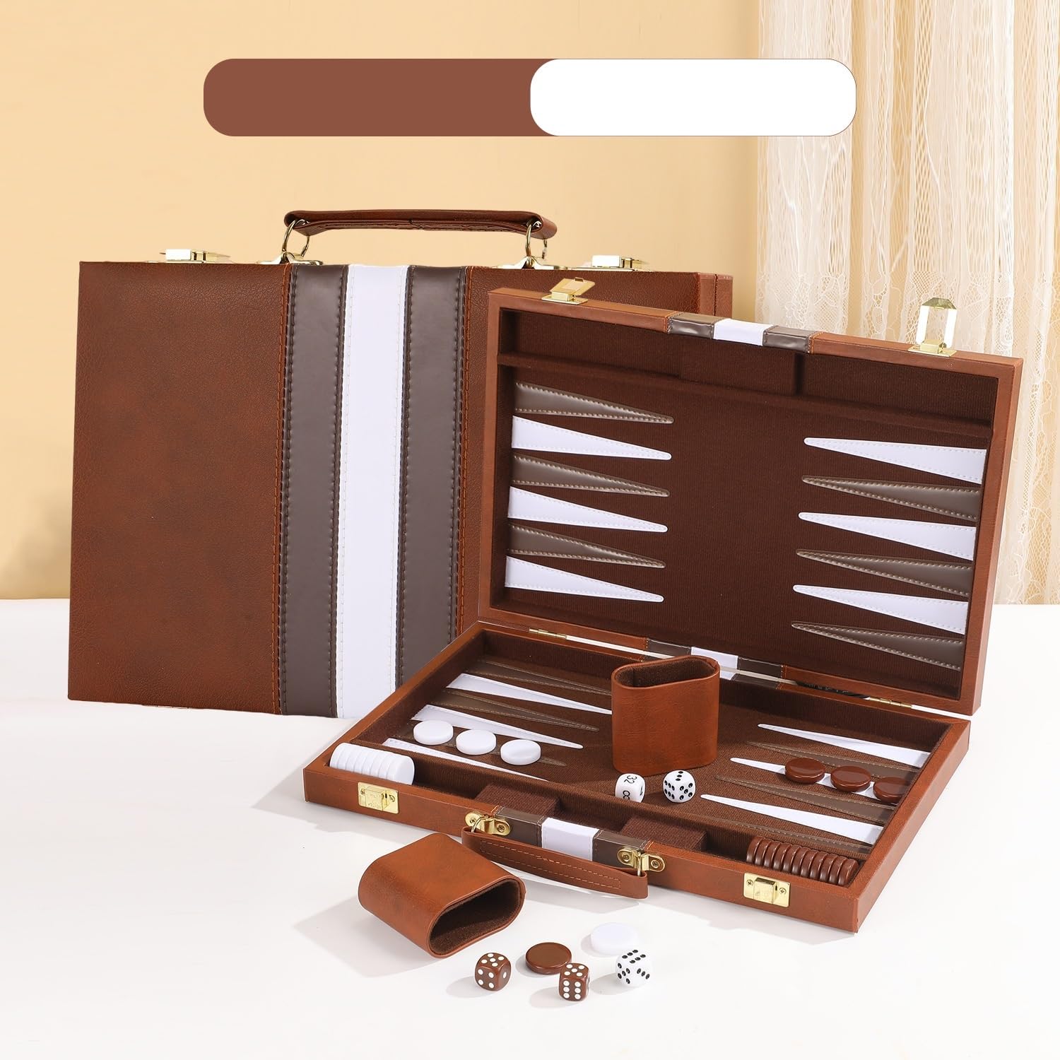 Juegos de Backgammon Grandes for Adultos Juegos de Mesa clásicos Ajedrez
