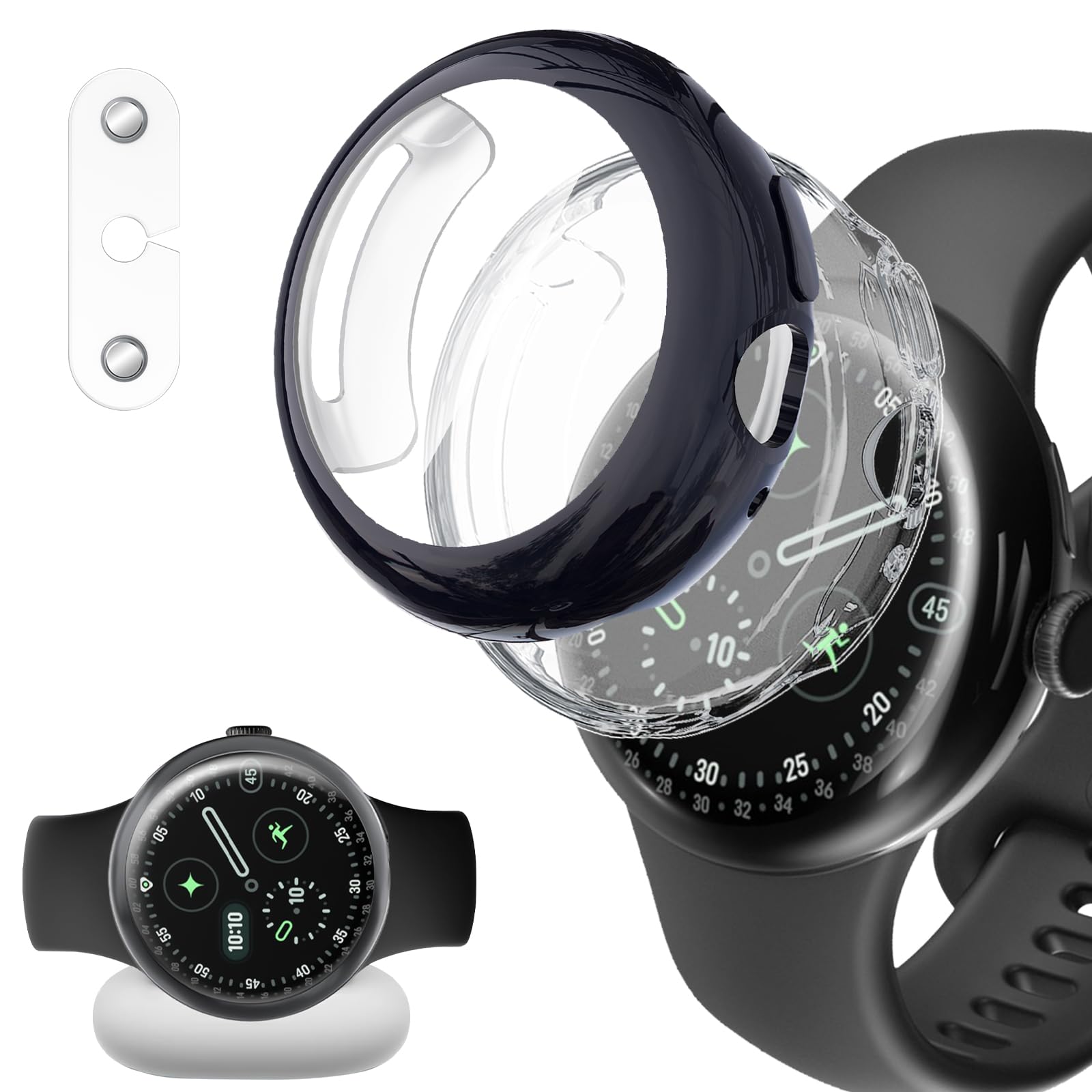 Amazon.co.jp: HeeNia Google Pixel Watch 4 45mm 対応 ケース