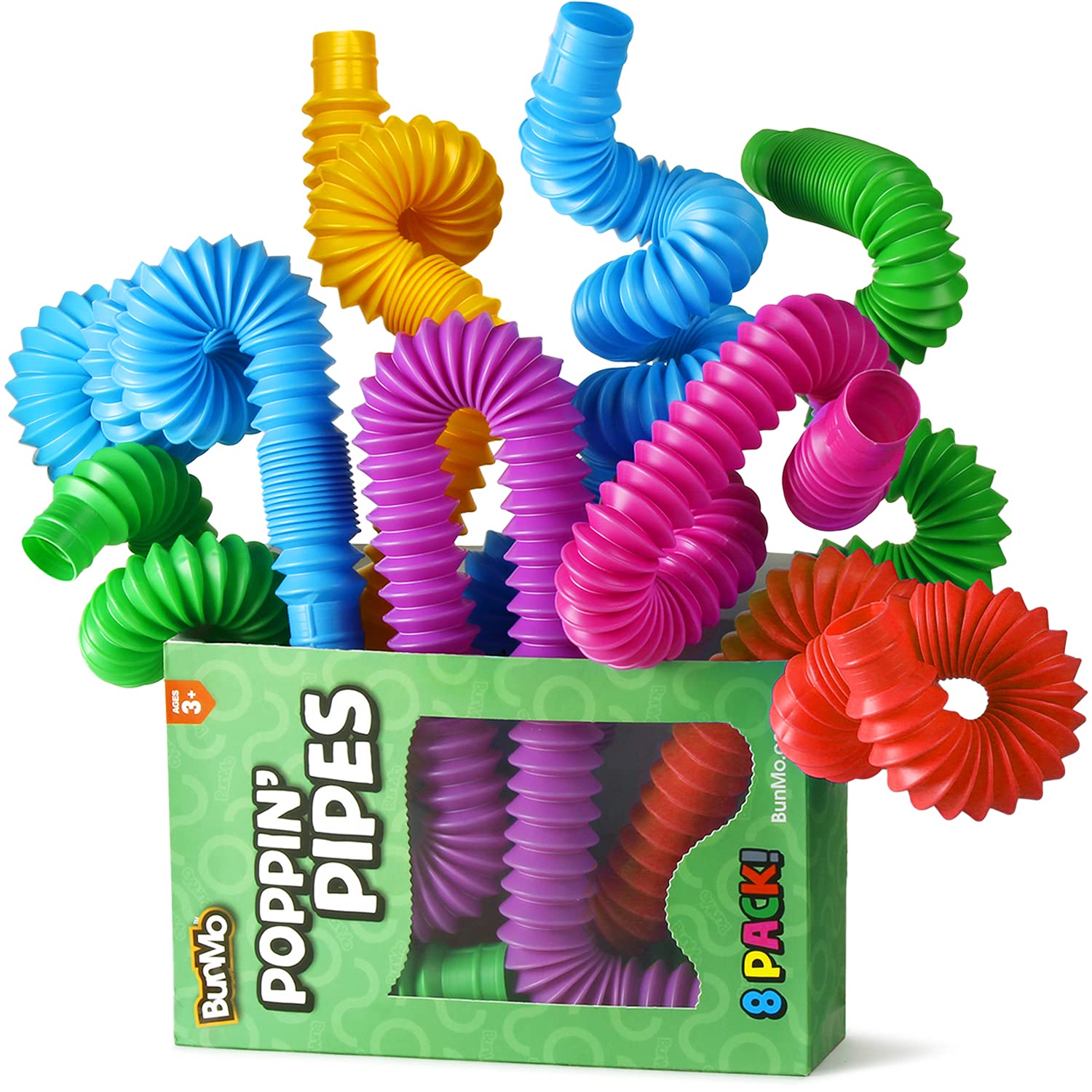 Buy BunMo Pop Tubes Sensory Toys, Fine Motor Skills Sensory Toy Toddler