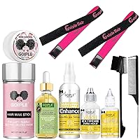 Vista 9 de Pegamento de peluca para pelucas de encaje frontal, pegamento de encaje para peluca, pegamento de encaje de sujeción fuerte para peluca de encaje