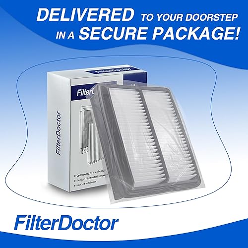 Miniatura 5 de Filtro de aire de motor compatible con Honda Acura Odyssey Passport Pilot MDX TLX select 2016-2023  172205J6A10 CA12061