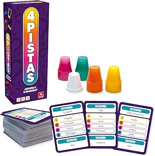 Comprar Ludilo - 4 Pistas | Juegos De Mesa Niños 10 Años O Más | Juegos De Mesa Adulto con Estrategia | Juego De Cartas 30 Min | Regalo Niña 10 Años | Juego Cartas