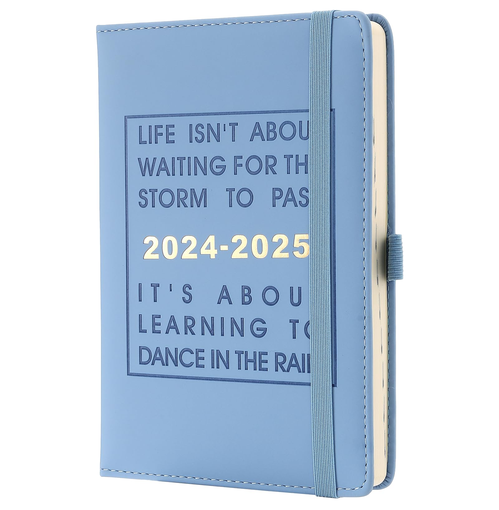 Agenda diaria 2024-2025, agenda académica día por página, de julio de 2024 a junio de 2025, la mejor agenda y calendario diario para aumentar la productividad y el diario de gratitud, organizador