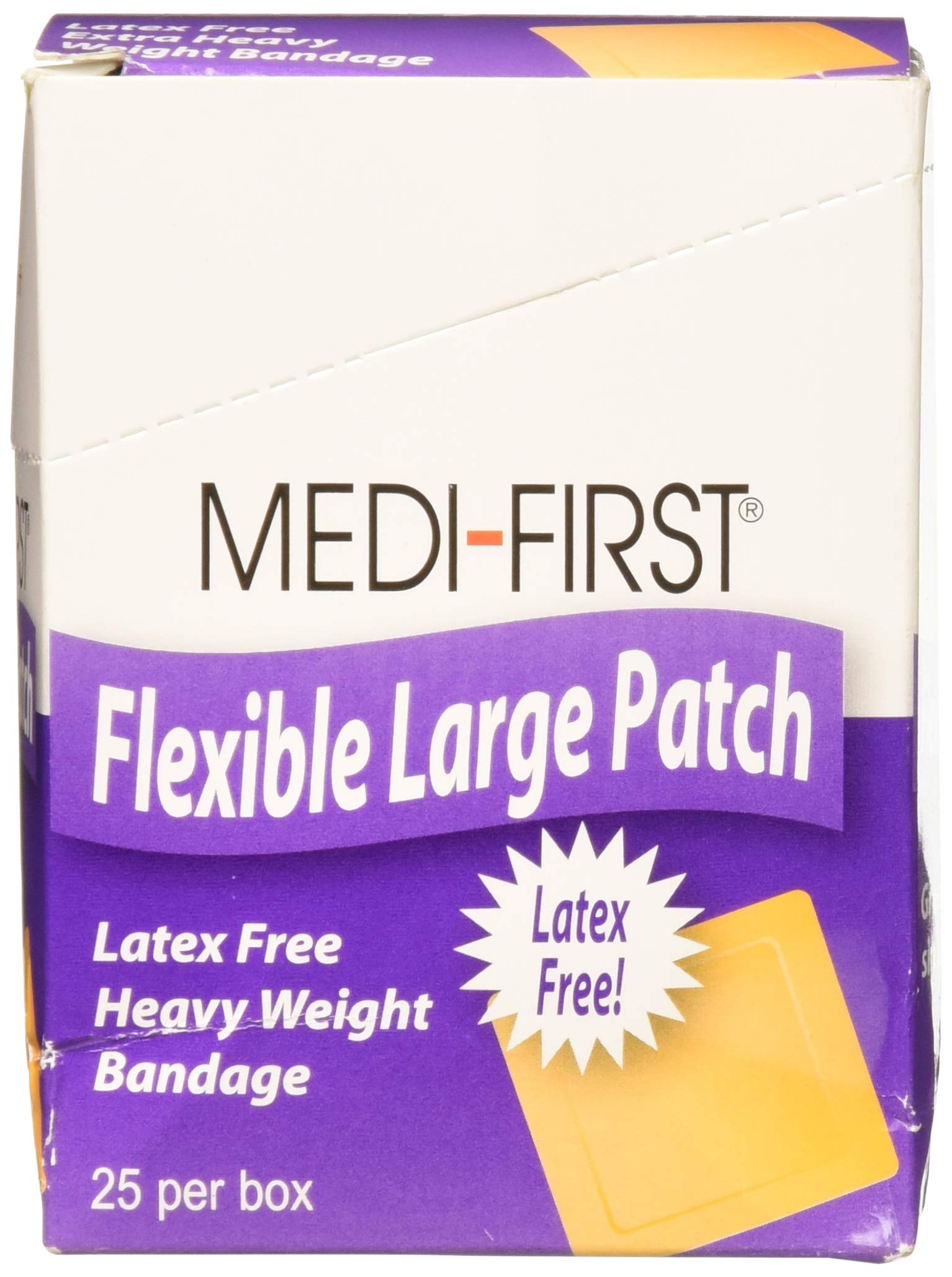 Medique Products 61873 Woven Bandage Patch, 2-Inch By 3-Inch, 25 Per Box, natural