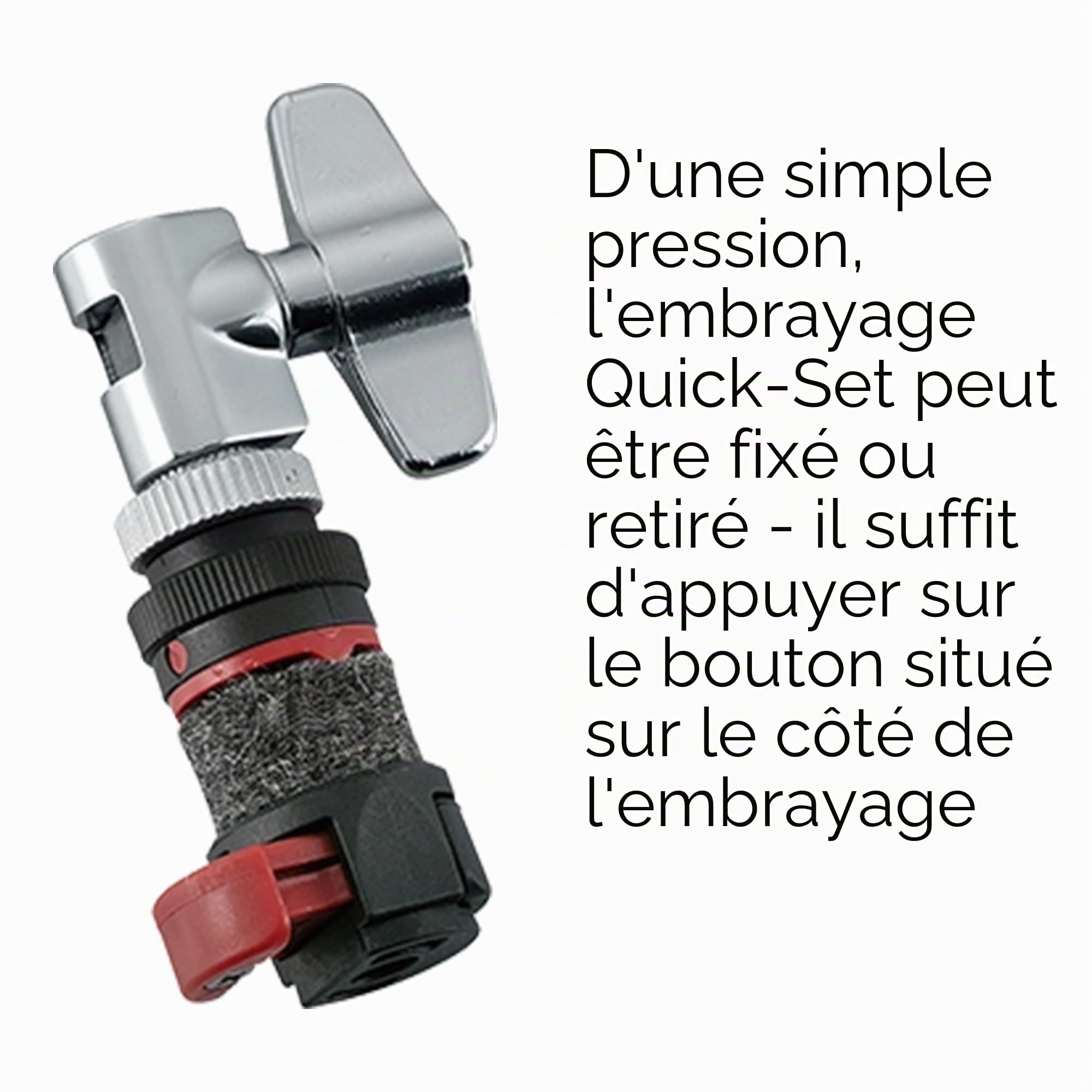 Tama QHC7 Quick Set Hi-Hat-Clutch - Pièces de batterie