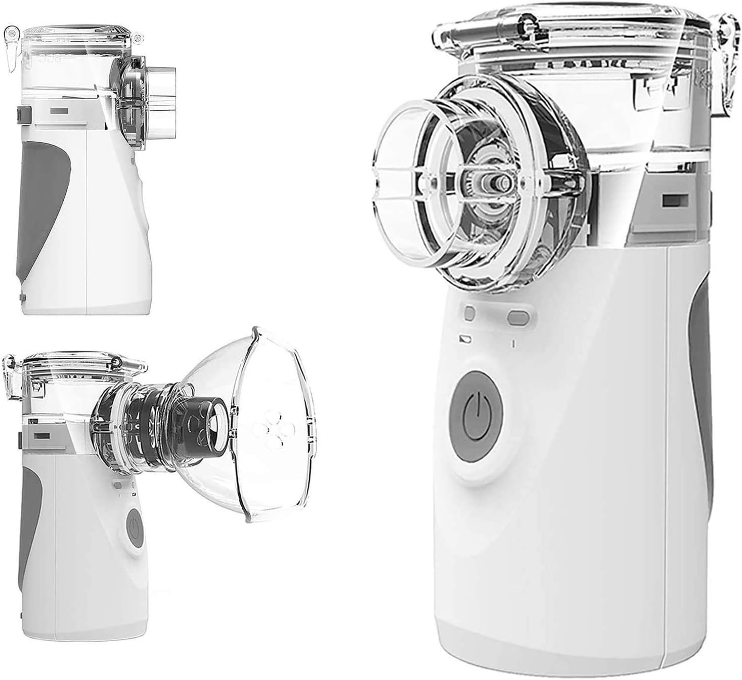 Tiction Portable Handheld Machine Accessories Kit for Kids and Adults, Suit for Home & Travel Use(Grey)