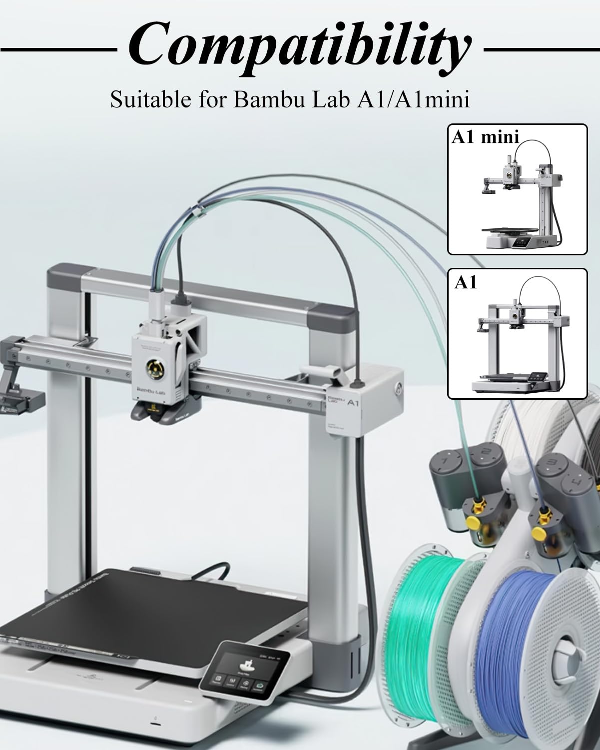 Cavo Prolunga AMS Lite 1m - Per Stampanti 3D Bambulab A1/A1 Mini - Foto 6