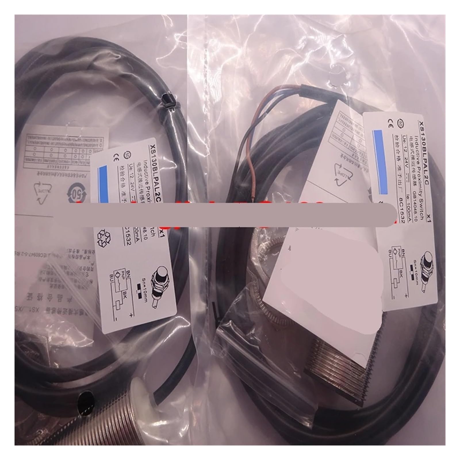 Cjkxpzmh One Color 1Pcs Sensor Xs8e1a1pal10 2Mi Xs8e1a1pal10 10Mi Proximity Switch(Xs8e1a1pal10 10Mi)
