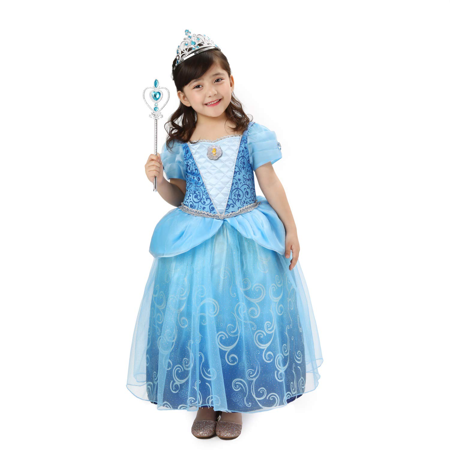 SPUNICOSDeluxe Princess Costume Dress with and without Accessories Options Available