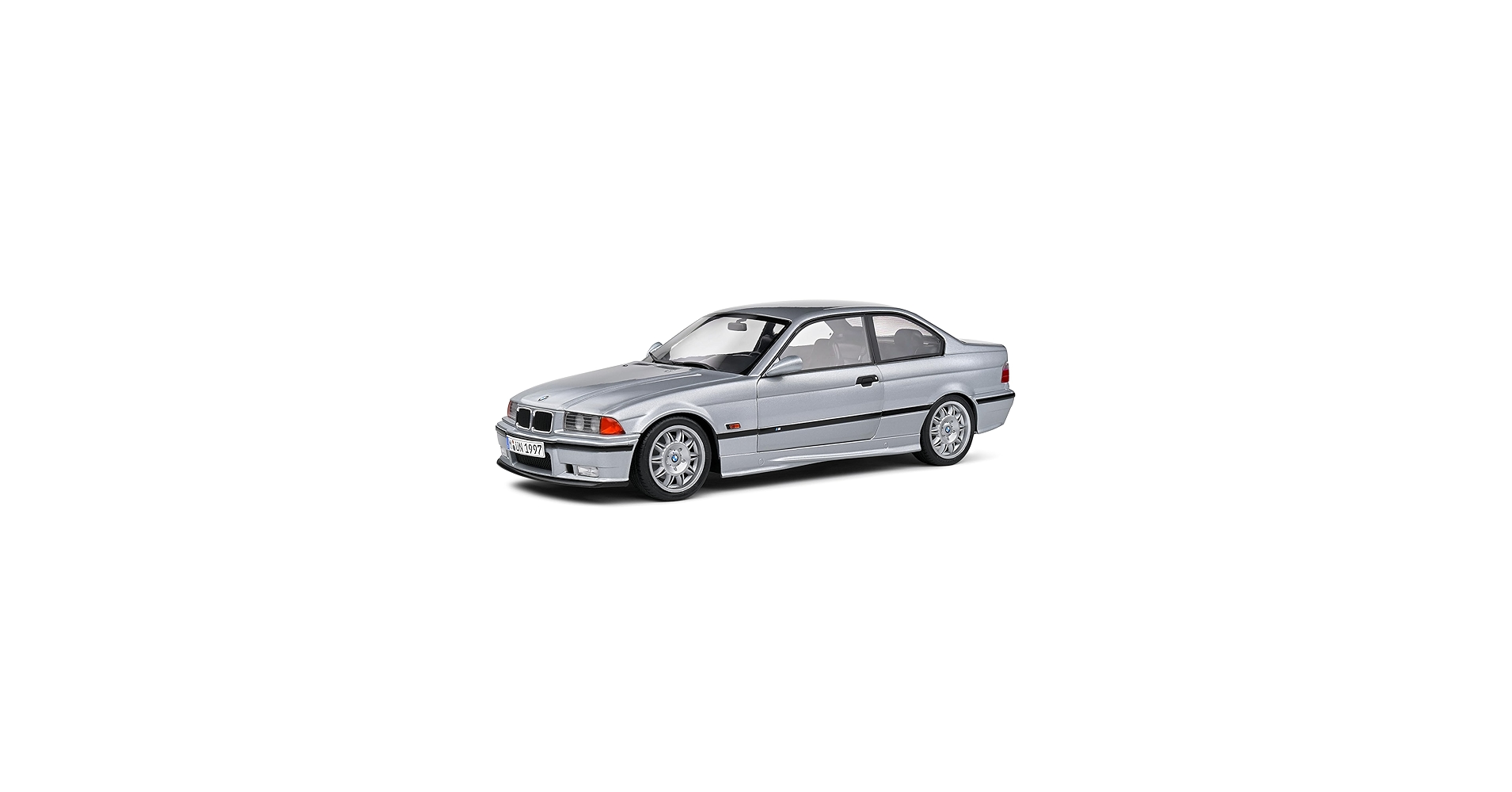 Amazon.com: Solido BMW E36 M3 Coupe 1990 (Silver) Diecast