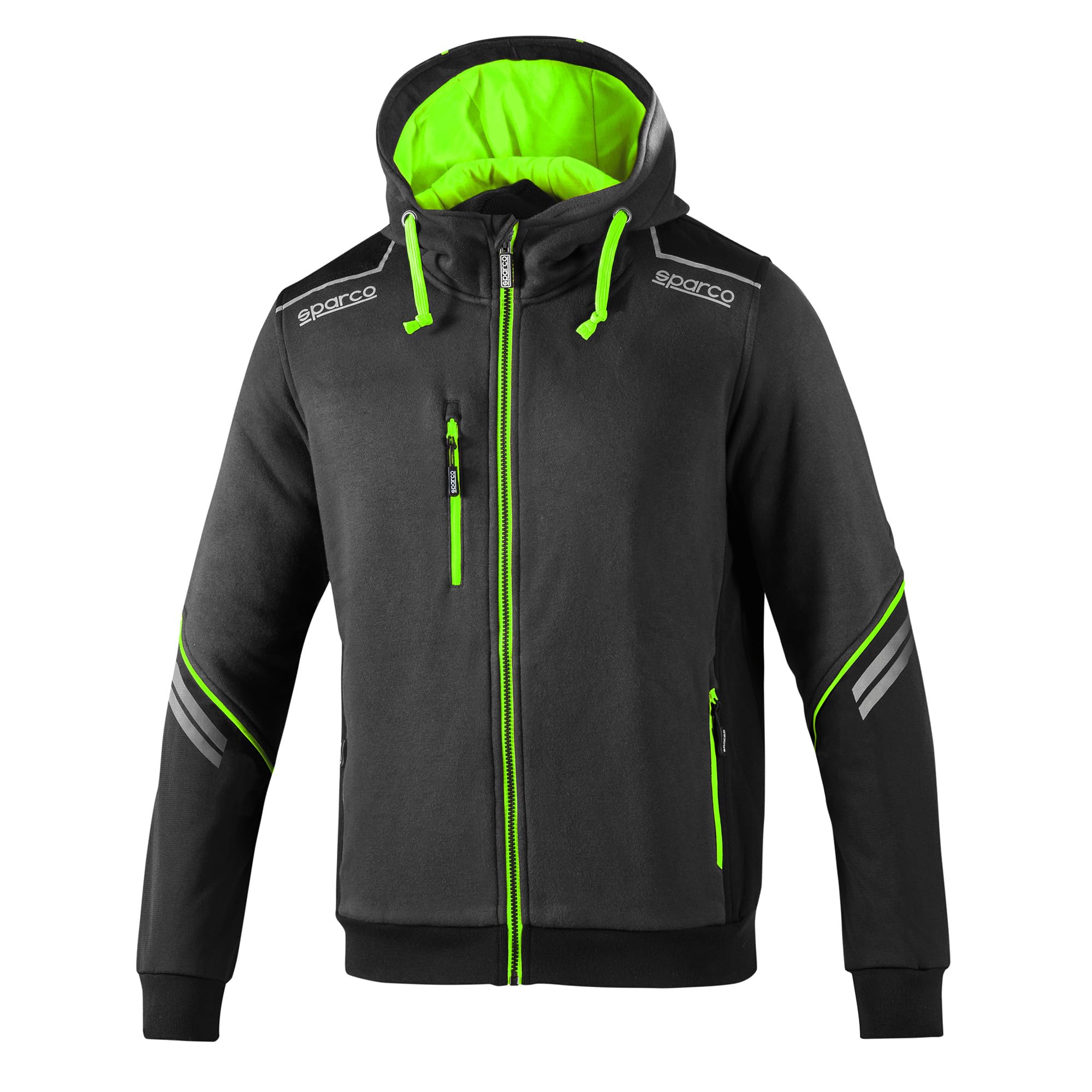 Sparco Colorado Hooded Full ZIP Unisex adulto (Pack de 1)