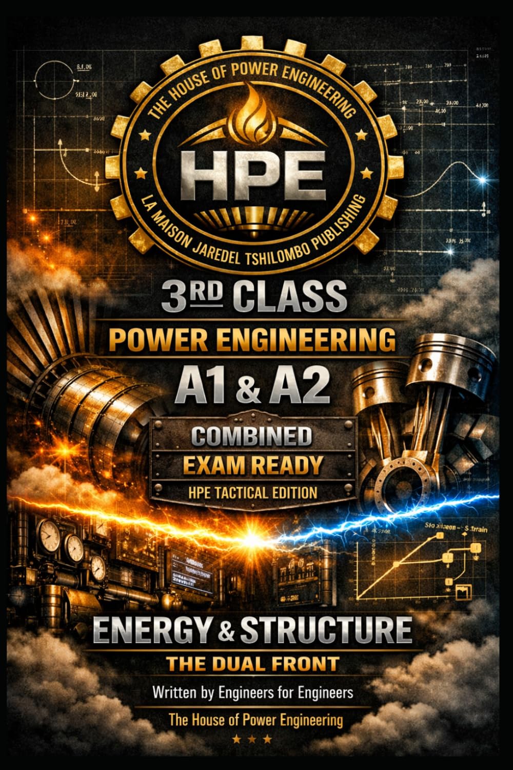 3RD CLASS POWER ENGINEERING A1 & A2 COMBINED EXAM READY — HPE TACTICAL EDITION: ENERGY & STRUCTURE — THE DUAL FRONT; Written by Engineers for Engineers.