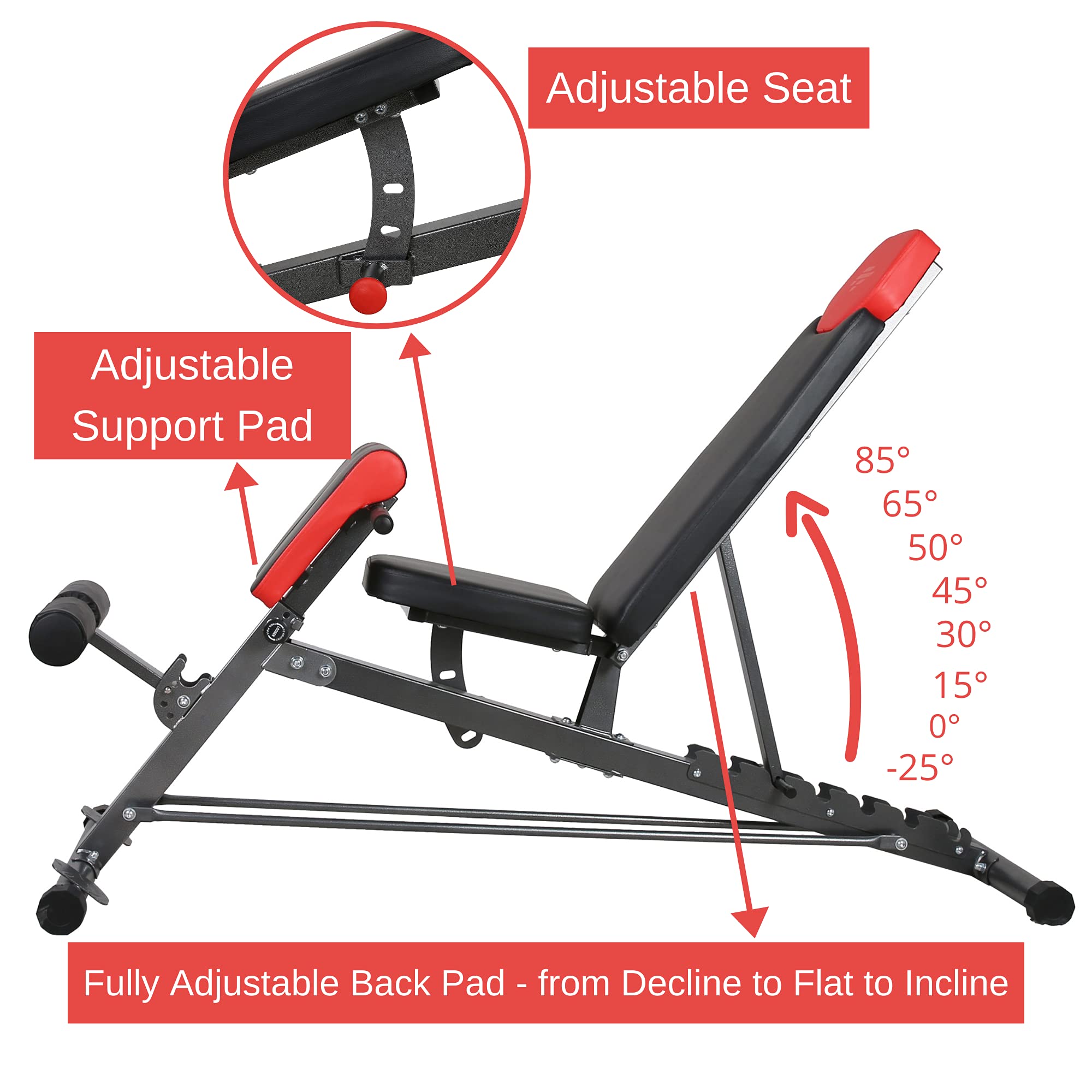 Finer Form Multi-Functional FID Weight Bench for Full All-in-One Body ...