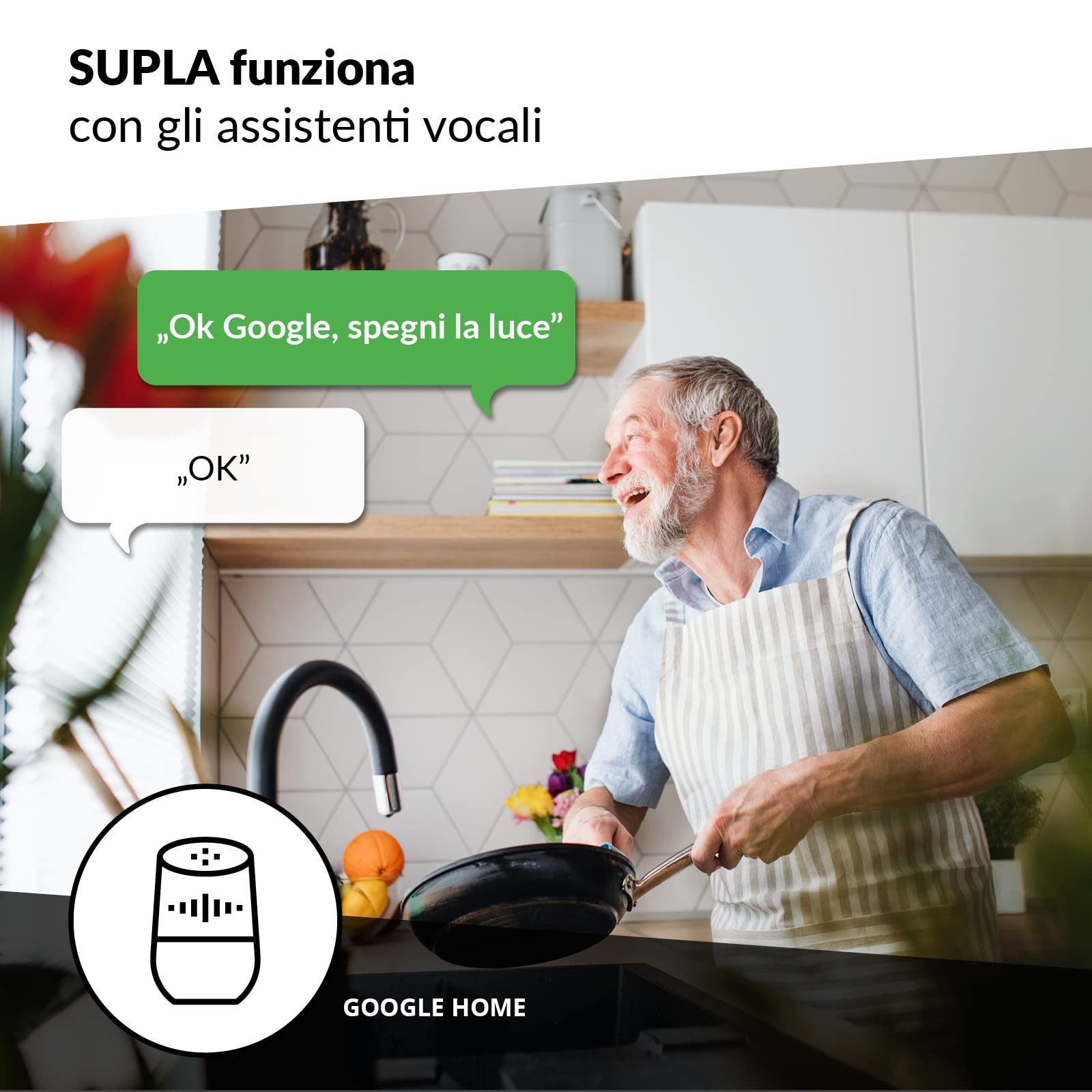 Supla Zamel - Modulo Apriporta per garage WiFi I Control Automatico del Cancello e Porta I Apricancello GSM I Compatibile con Alexa I Remote Door Opener I Apertura Intelligente I SBW-02