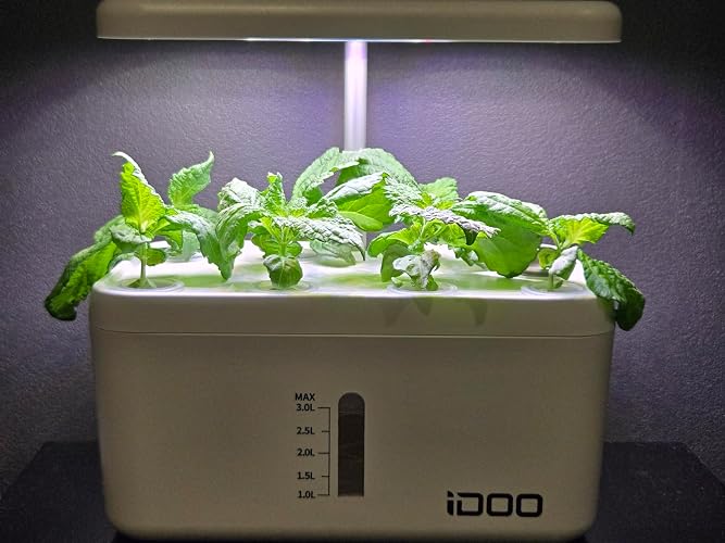 Amazon | iDOO 水耕栽培キット すいこう栽培キット 家庭菜園 室内 水耕