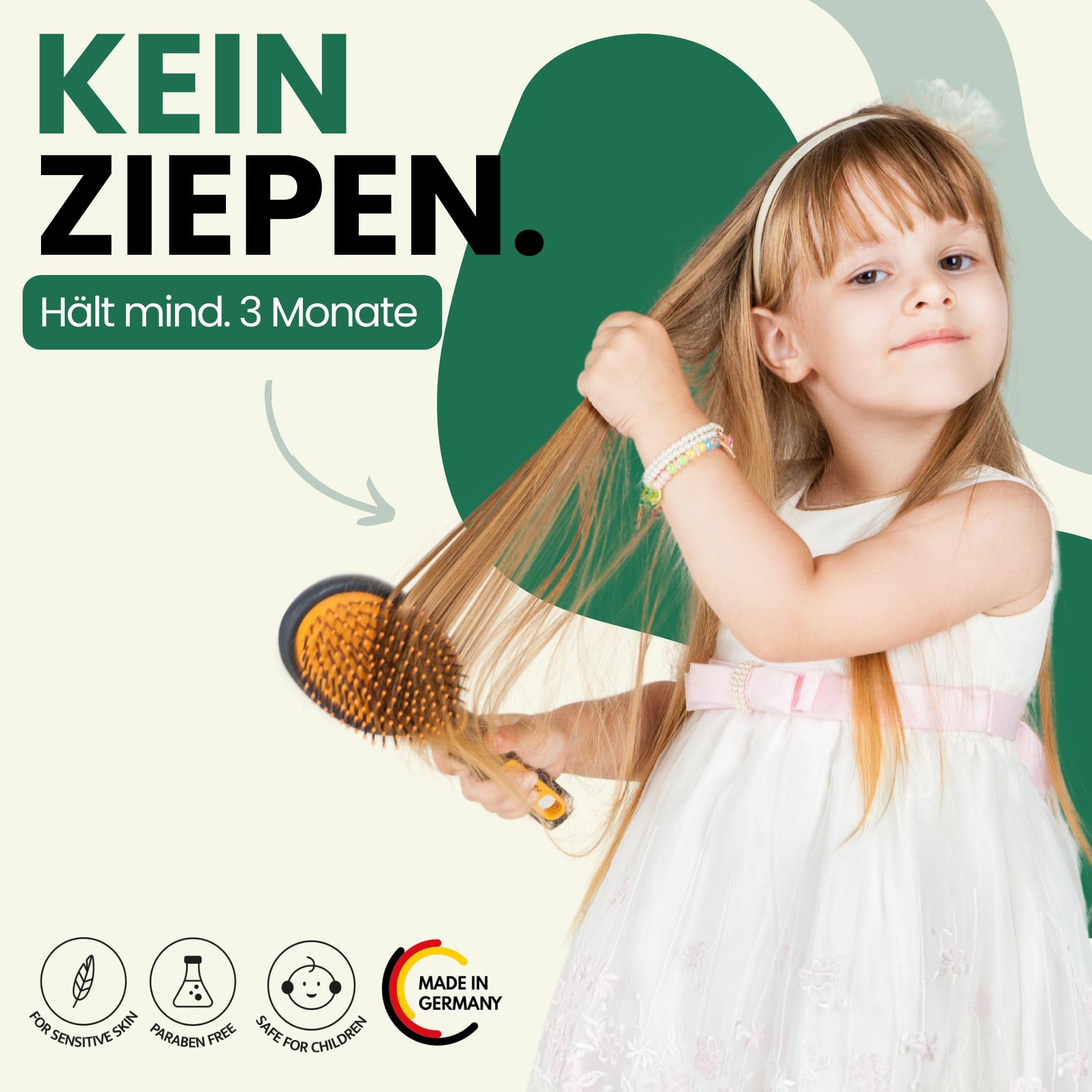 3er Bundle - Haargel, Shampoo & Leave-In Conditioner für Kinder