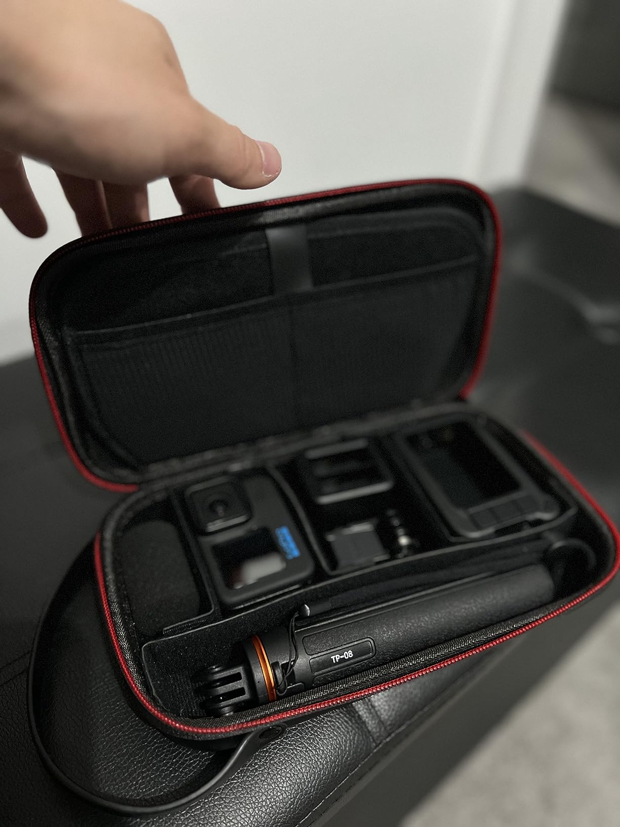 AFAITH Action Kamera Tasche Wasserabweisend - Verstellbar Für GoPro Hero & DJI Osmo