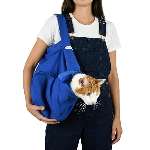 Cat-in-the-Bag Cozy Comfort Carrier (Cobalt Blue)