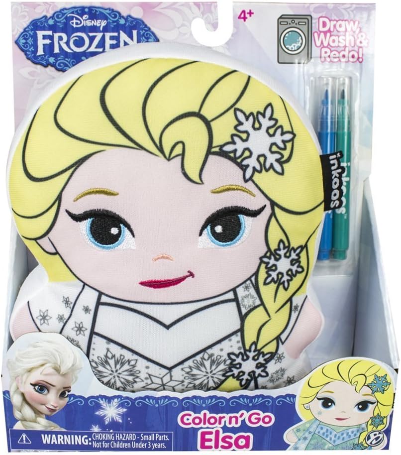 Disney Frozen Elsa Color and Go Inkoos Craft (Multi-Colour)