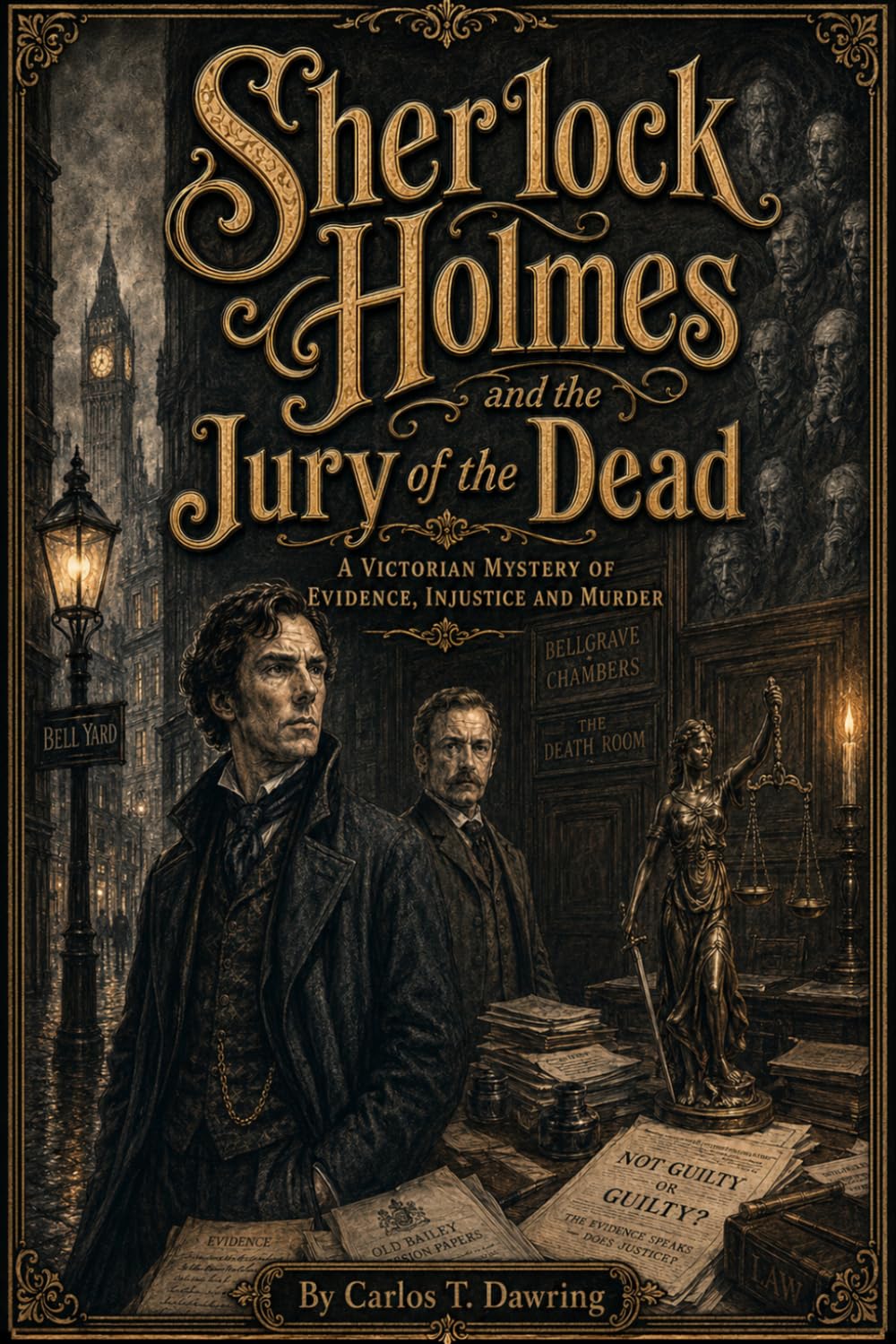 Sherlock Holmes and the Jury of the Dead: A Victorian Mystery of Buried Truth and Fatal Evidence (The Carlos T Dawring Victorian Murder Mysteries)