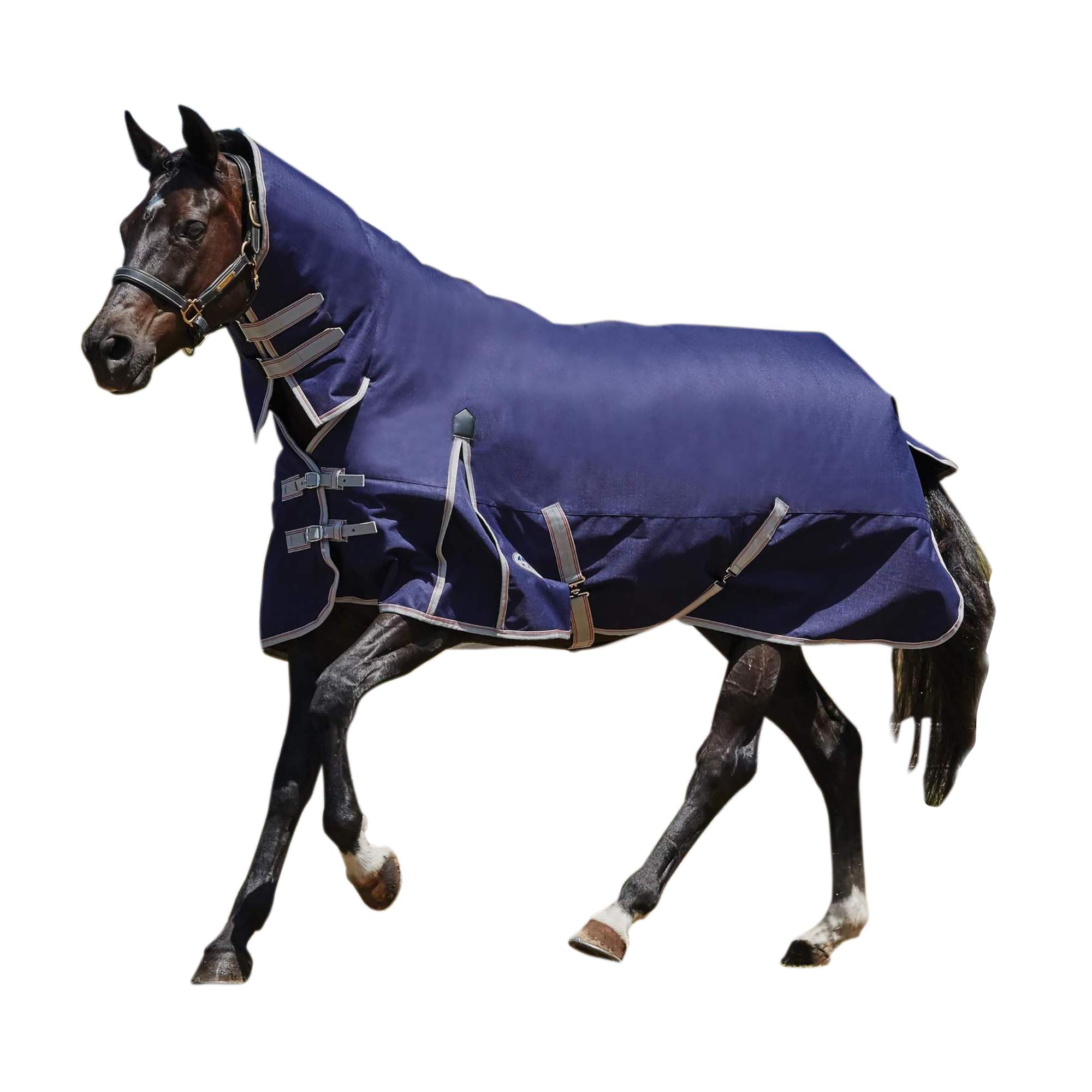 WeatherBeeta ComFiTec Essential Combo Neck Lite, Navy/Silver/Red, 4'3