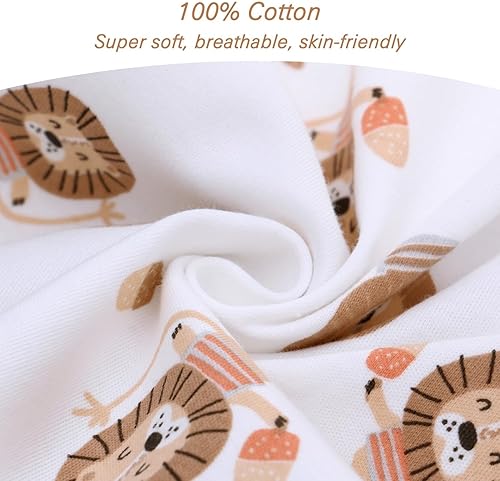 Miniatura 10 de Miracle Baby Saco de dormir con pies TOG 0.5 100% algodón sin mangas manta portátil bebé saco de dormir