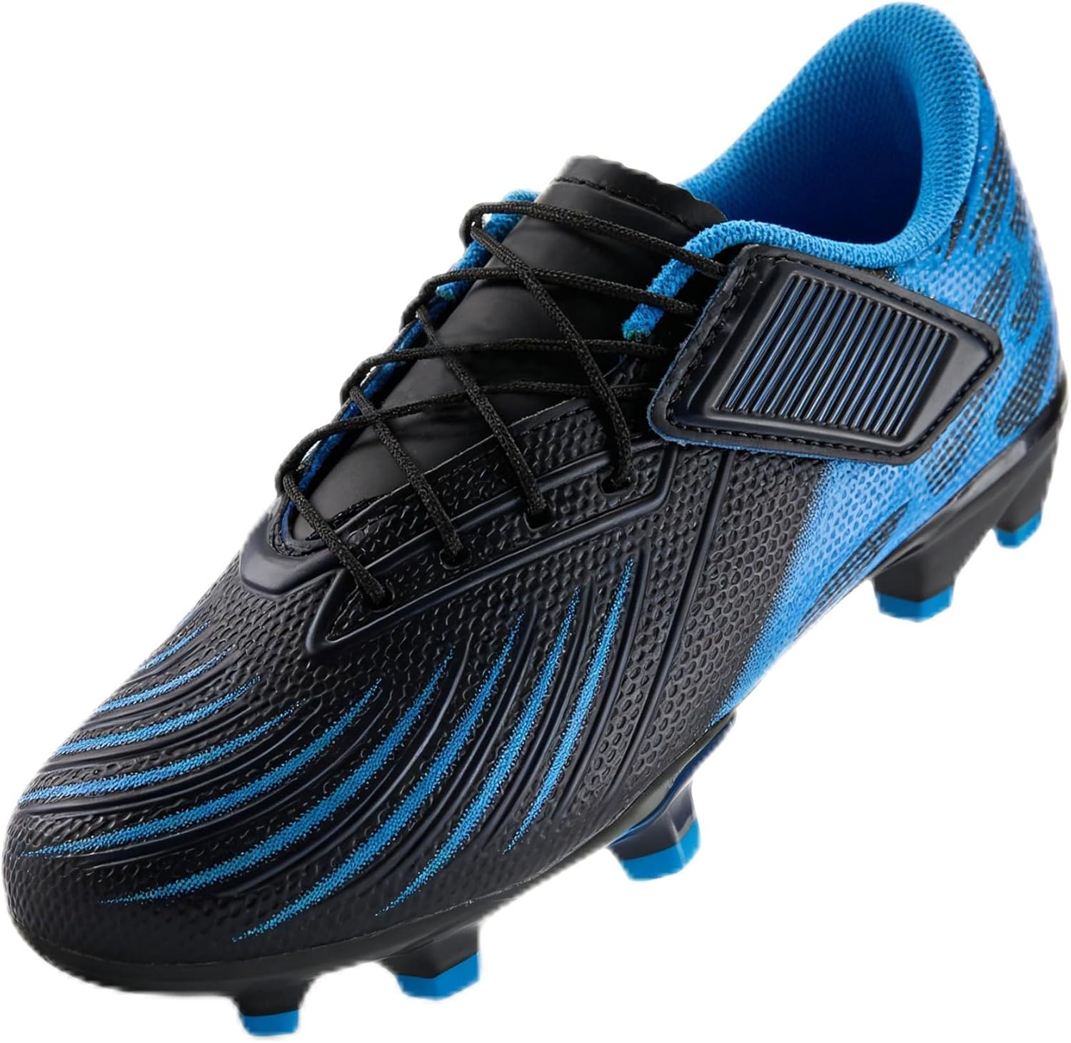 PATPAT Kids Soccer Cleats – Outdoor Firm Ground and Turf Football Training Shoes for Little Big Boys and Girls