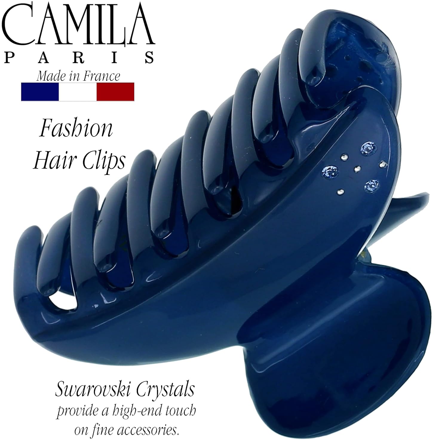 Camila Paris CP3428 French Hair Clip for Women, Girls Claw Clips Jaw for Thick, Long, Curly, Wavy Hair - Fashion Styling Accessories, Strong Hold No Slip Grip, Made in France - Image 3