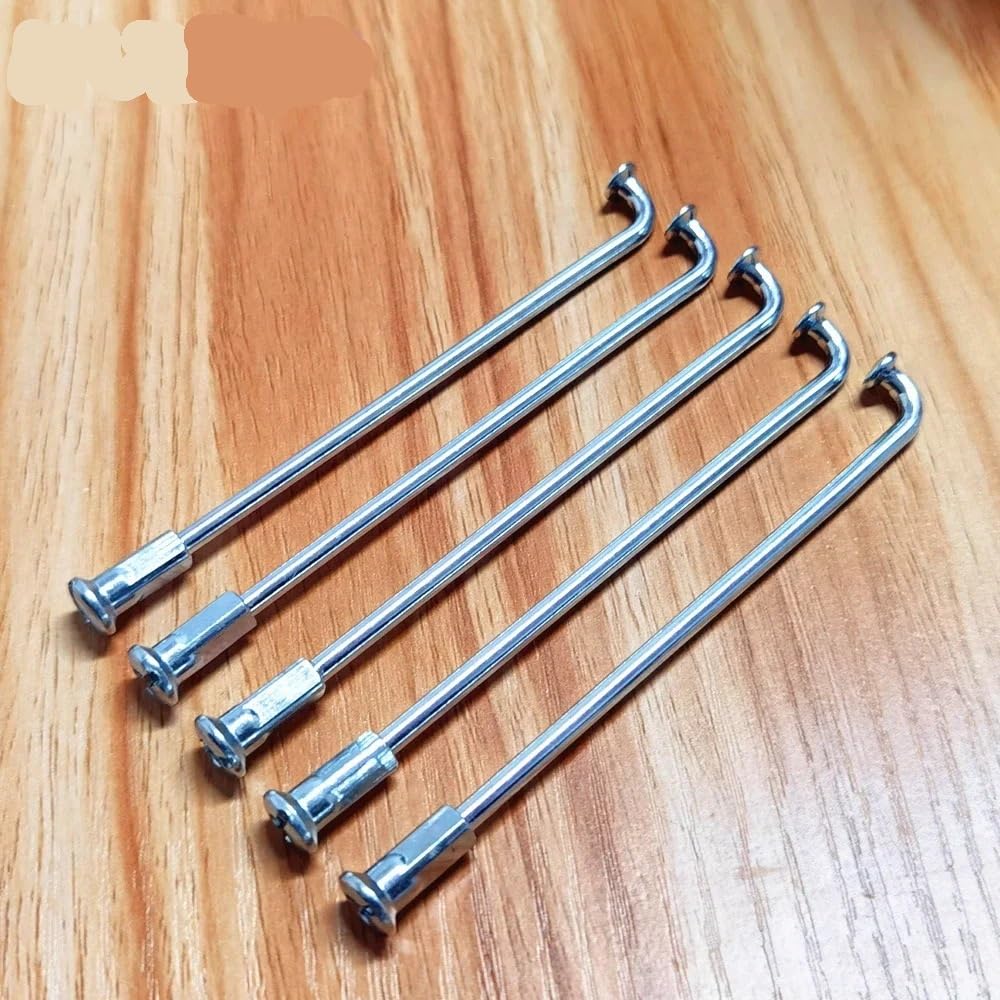 36 sztuk/partia rowery elektryczne szprychy motocyklowe 10G średnica 3,18 mm długość 55-305 mm szprychy + sutki części szprychy rowerowe