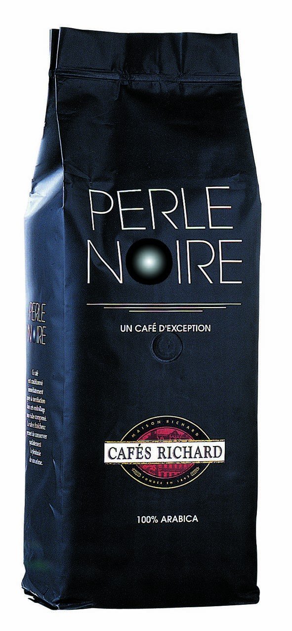 Perle Noire Coffee, Whole Bean Medium Roast Signature Blend, French Brasserie, 2.2lb bag