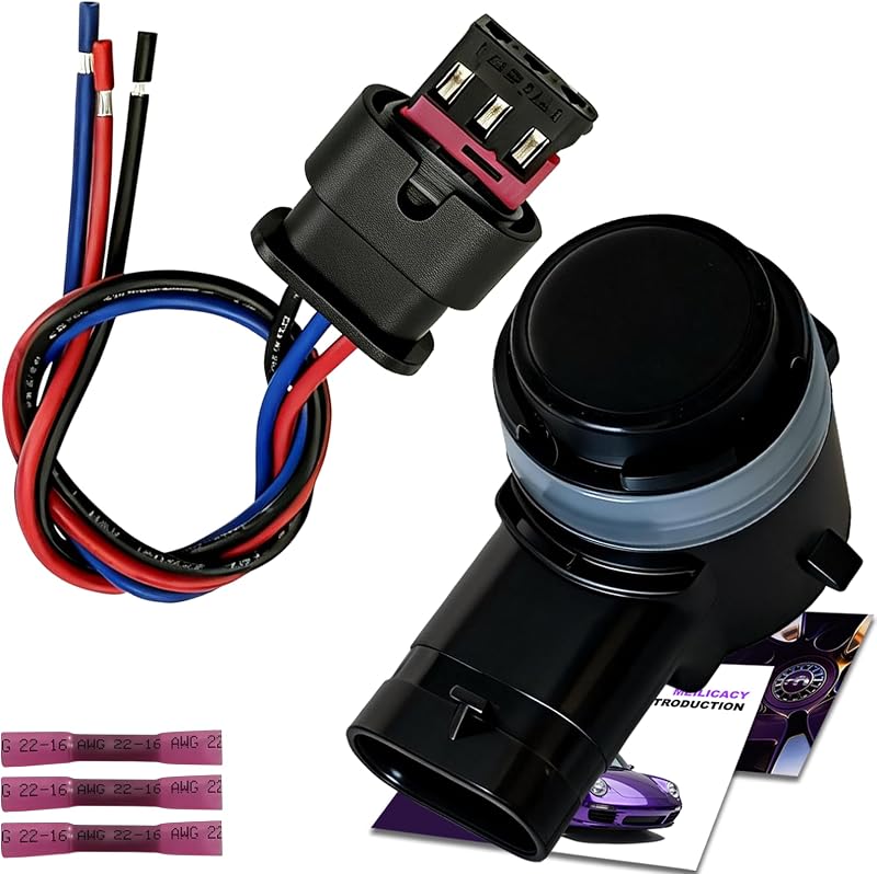 Front or Rear Parking Sensor Backup Parking Assist Sensor Pdc Parking Sensor Connector Wiring Harness for Ford 2020-2023 Escape Explorer Transit Expedition JU5Z-15K859-APTM JU5Z15K859A