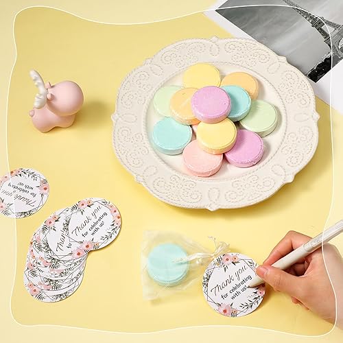 Miniatura 5 de Dansib Juego de 60 vaporizadores de ducha, regalos de bombas de ducha, regalos de ducha, vaporizadores de ducha, aromaterapia para invitados, set de