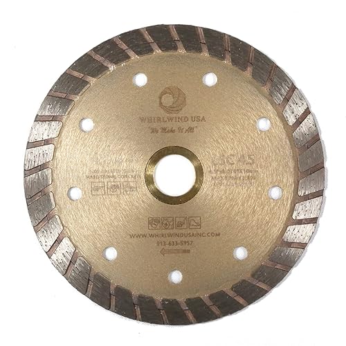 Vista 62 de LSS - Sierra de potencia para corte seco o húmedo, de uso general, cuchillas segmentadas de diamante para ladrillo de mampostería/pavimentadoras