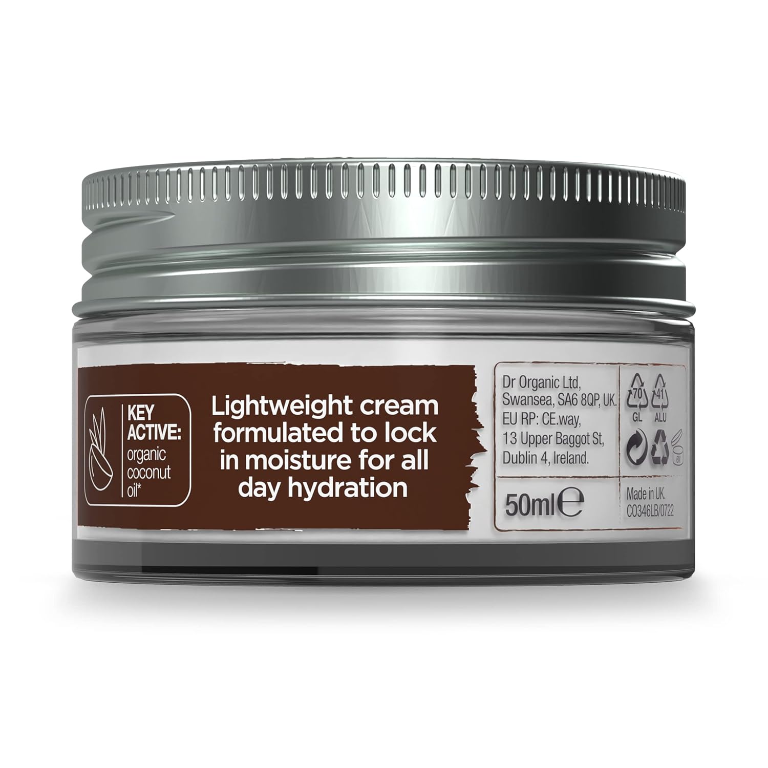 Organic Doctor Virgin Coconut Oil, Day Cream, 1.7 Fluid Ounce
