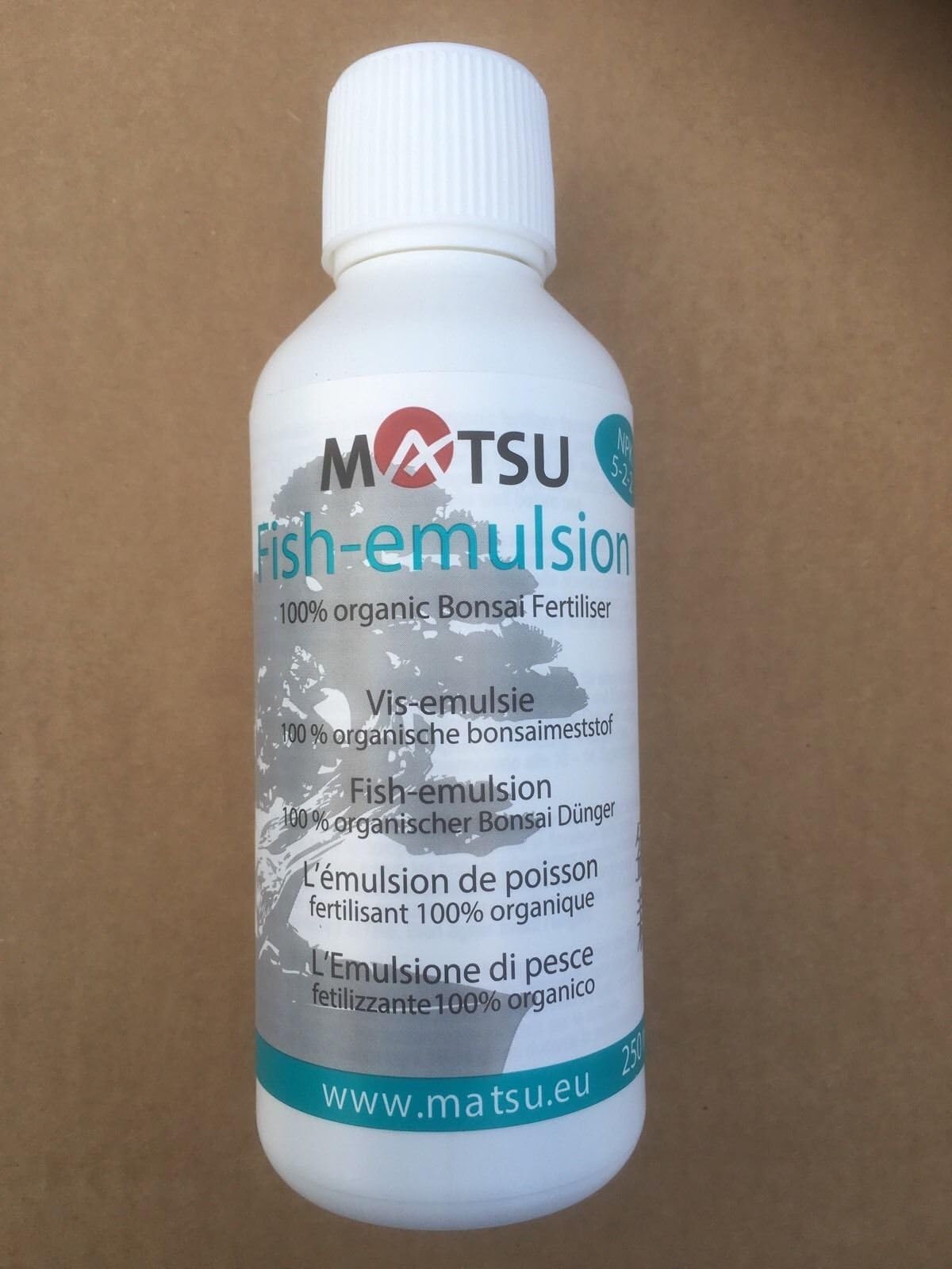 Bonsai Tree Plant Food - 250ml Matsu Fish Emulsion Fertiliser / Feed