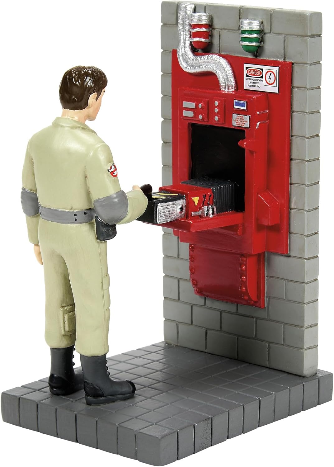 Department 56 Ghostbusters Village Accessories The Containment Unit Figurine, 3.8 Inch, Multicolor
