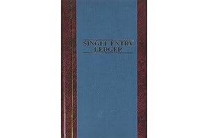 Wilson Jones S30015SEL 150-Page Ledger Book in Blue