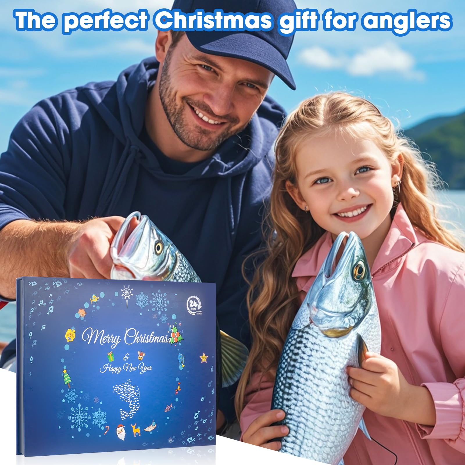 Adventskalender 2024 Angelköder (Fischköder)